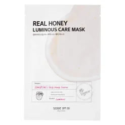 Some By Mi - Real Honey Luminous Care Mask - Rozświetlająca Maska w Płachcie - 20g