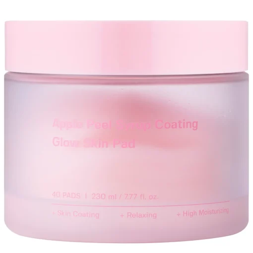 Sungboon Editor - Apple Peel Syrup Coating Glow Skin Pad - Rozświetlające Płatki do Twarzy - 40szt/230ml