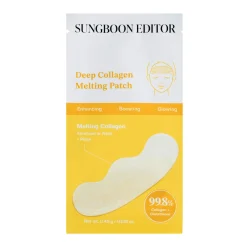Sungboon Editor - Deep Collagen Melting Patch - Rozpuszczalne Płatki Kolagenowe do Twarzy - 3x0,28g+3x0,46g