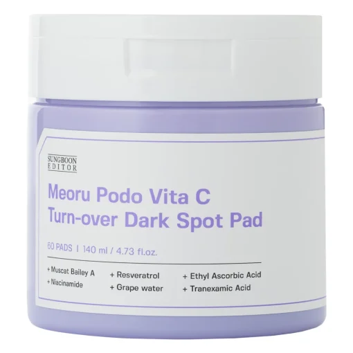 Sungboon Editor - Meoru Podo VitaC Dark Spot Pad - Rozjaśniające Płatki do Twarzy - 60szt/140ml
