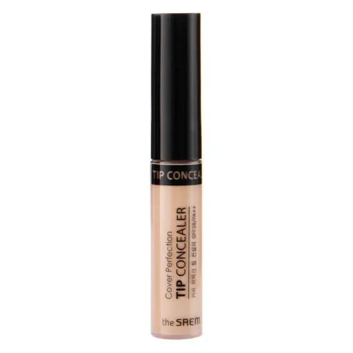 The Saem - Cover Perfection Tip Concealer - SPF 28/PA++ - Kryjący Korektor - 1.75 Middle Beige - 6,5ml