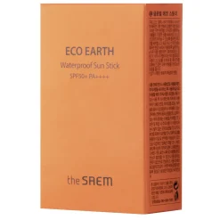 The Saem - Eco Earth Waterproof Sun Stick - SPF50+ PA++++ - Sztyft z Filtrem Przeciwsłonecznym - 17g