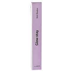 The Saem - Glow Stay Stick Shadow - Błyszczący Cień do Powiek w Kredce - PP01 Violet Charm - 1,1g
