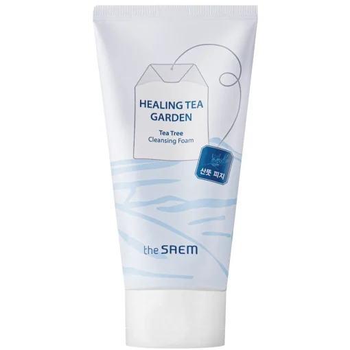 The Saem - Healing Tea Garden Tea Tree Cleansing Foam - Pianka do Oczyszczania Twarzy - 150ml