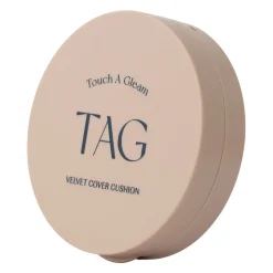 Too Cool for School - TAG Velvet Cover Cushion SPF50/PA+++ - Kryjący Podkład do Twarzy w Poduszce - 01 Pale Light - 15g