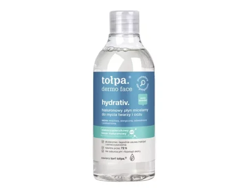 Tołpa - Dermo Face Hydrativ - Hialuronowy Płyn Micelarny do Mycia Twarzy i Oczu - 400ml
