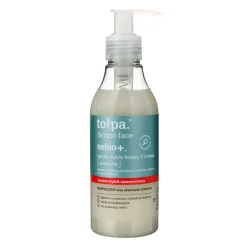Tołpa - Dermo Face Sebio+ - Żel do Mycia Twarzy 2 Kwasy: AHA + LHA - 195ml