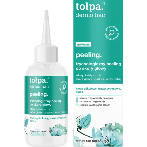 Tołpa - Dermo Hair Peeling - Trychologiczny Peeling do Skóry Głowy - 100ml