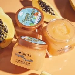 Tree Hut - Shea Sugar Scrub Papaya Paradise - Cukrowy Peeling do Ciała - Papaja - 510g
