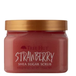 Tree Hut - Shea Sugar Scrub Strawberry - Cukrowy Peeling do Ciała - Truskawka - 510g