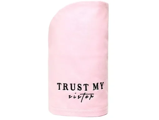 Trust My Sister - Bawełniany Ręcznik do Włosów