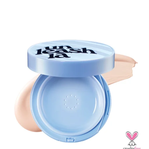 Unleashia - Babe Skin Baby Blue Cushion SPF 40 PA++ - Podkład w Poduszce - 17C Seraphic - 15g