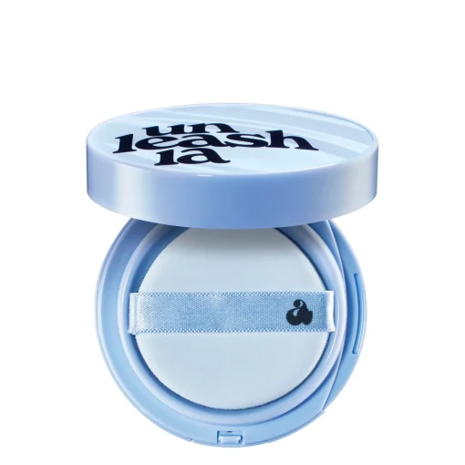 Unleashia - Babe Skin Baby Blue Cushion SPF 40 PA++ - Podkład w Poduszce - 17C Seraphic - 15g