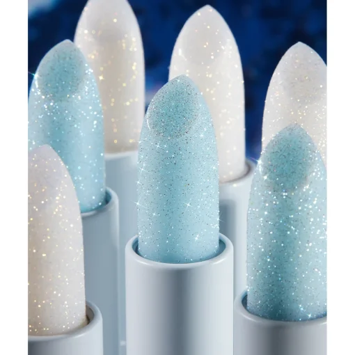Unleashia - Glacier Vegan Lip Balm - Nawilżający Balsam do Ust z Brokatem - No.1 Snow Frost - 3,3g