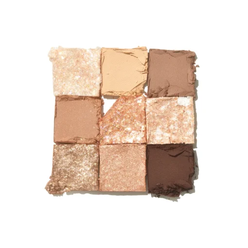Unleashia - Glitterpedia Eye Palette - Paleta Wegańskich Cieni do Powiek - 2 All of Brown - 6,6g