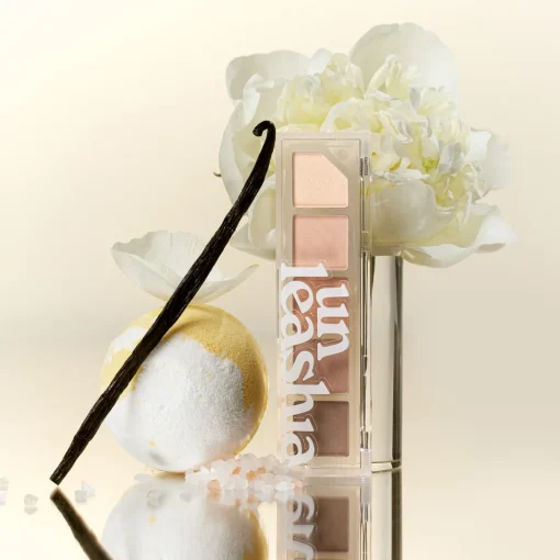 Unleashia - Mood Shower Eye Palette - Paleta Cieni do Powiek - 1 Vanilla Shower - 4g