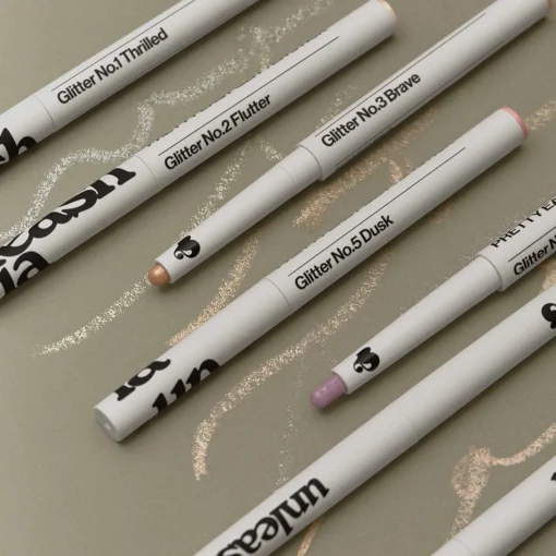 Unleashia - Pretty Easy Glitter Stick - Brokatowa Kredka do Oczu - 3 Brave - 0,7g