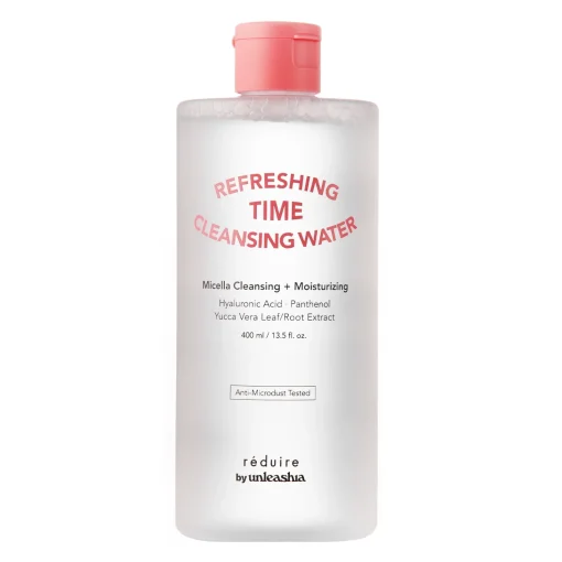 Unleashia - Refreshing Time Cleansing Water Réduire by Unleashia - Woda oczyszczająca do twarzy - 400 ml
