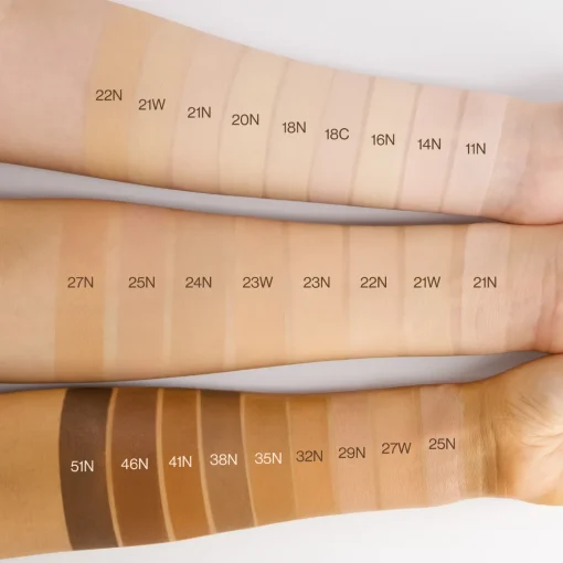 Unleashia - Satin Wear Healthy-Green Cushion - Wkład + Gąbeczka - Satynowy Podkład w Poduszce - 35N Toffee - 15g