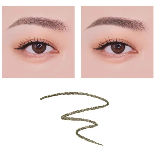 Unleashia - Shaper Defining Eyebrow Pencil - Kredka do Brwi - 2 Kraft Brown - 0,025g