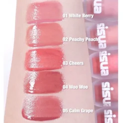 Unleashia - Sisua Berry Shot Lip Tint - Nawilżający Błyszczyk do Ust - No. 5 Calm Grape - 3,8g