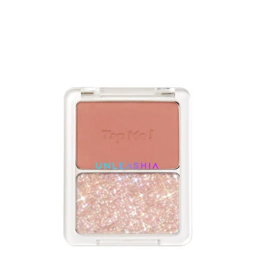 Unleashia - Tap Me Palette Duo - Podwójne Cienie do Powiek - N°1 Pitapat - 8,4g
