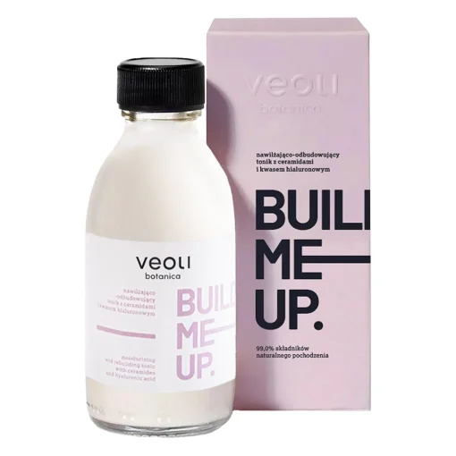 Veoli Botanica - Build Me Up - Nawilżająco-Odbudowujący Tonik z Ceramidami i Kwasem Hialuronowym - 150ml