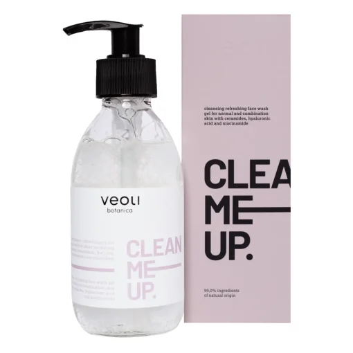 Veoli Botanica - Clean Me Up - Oczyszczająco - Odświeżający Żel do Mycia Twarzy - 190ml