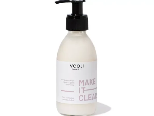 Veoli Botanica - Make It Clear - Mleczna Emulsja Oczyszczająca do Twarzy - 200ml