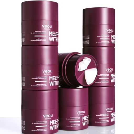 Veoli Botanica - Melt With Passion - Emulgujące Masełko do Zmywania Makijażu i SPF - 40g