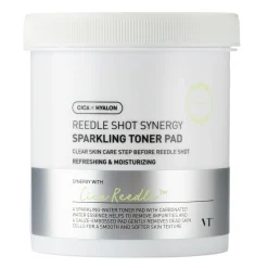VT Cosmetics - Reedle Shot Synergy Sparkling Toner Pad - Wygładzające Płatki do Twarzy - 80szt/200ml