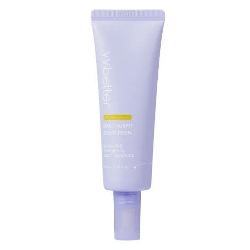 VVbetter - Daily Airfit Sunscreen SPF50+ PA++++ - Nawilżający Krem do Twarzy z Filtrem - 50ml
