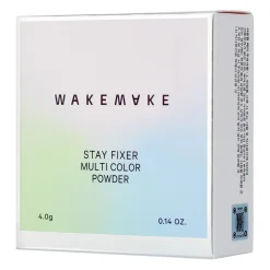 Wakemake - Stay Fixer Multi Color Powder - Trio Pudrów Korygujących - 01 Pale Clear - 4g