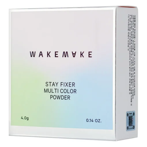 Wakemake - Stay Fixer Multi Color Powder - Trio Pudrów Korygujących - 01 Pale Clear - 4g
