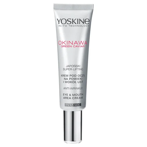 Yoskine - Okinawa Green Caviar – Przeciwzmarszczkowy Krem pod Oczy, na Powieki i Wokół Ust - 15ml
