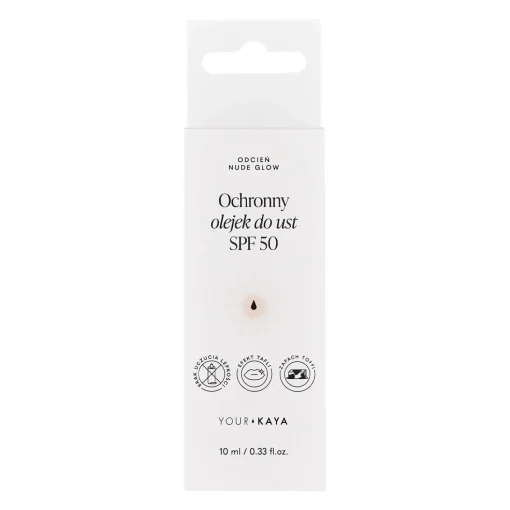 Your Kaya - Ochronny Olejek do Ust SPF 50 - Nude Glow - 10ml